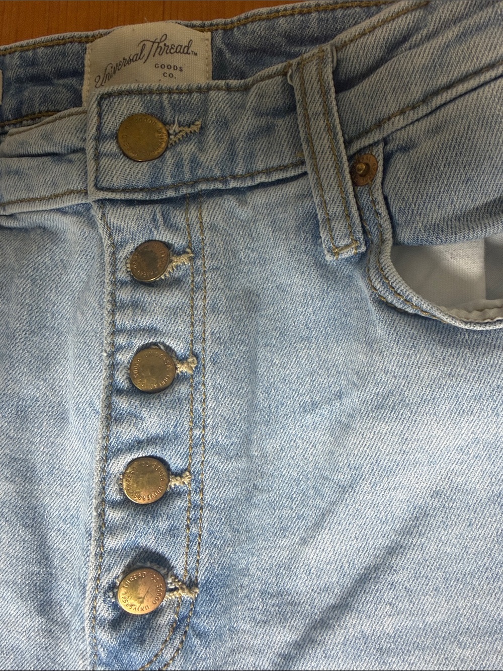 Universal Thread Light Blue Bootcut Jeans - Picture 3 of 7